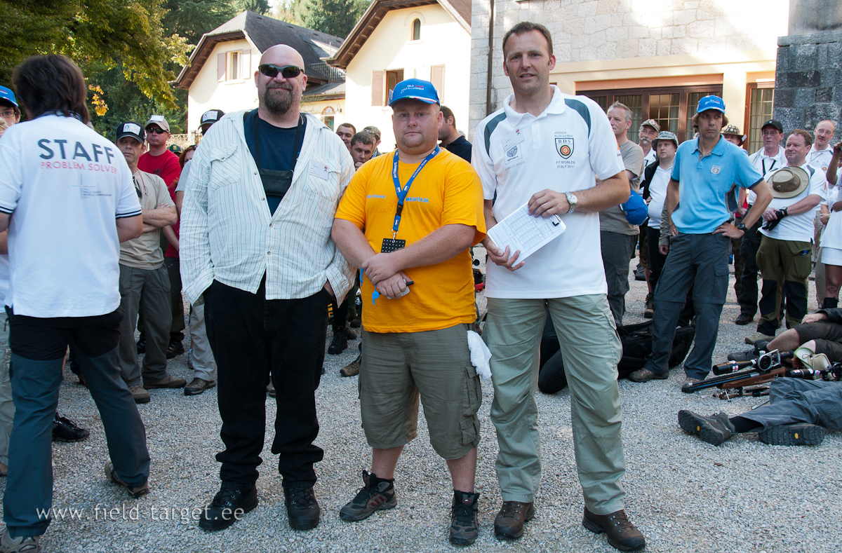 Niel Daniels GB Peter Novek SK Jürgen Klöckener DE